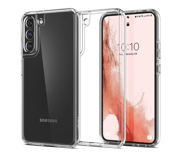 SPIGEN Etui ULTRA HYBRID do Samsung S22 CRYSTAL CLEAR ACS03988 - 721598 - zdjęcie